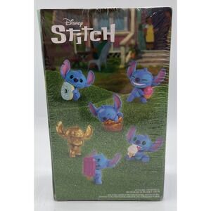 Disney Stitch "Feed Me" 6-Piece Collectible Figure Set Exclusive New &‎ Sealed